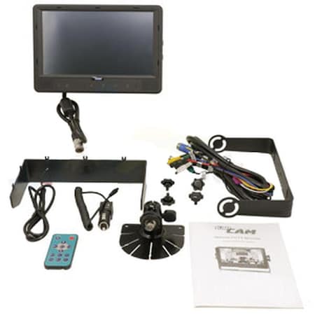 QM9146 Universal Fits CabCam 9 Quad Monitor For 12 To 24 Volt Systems